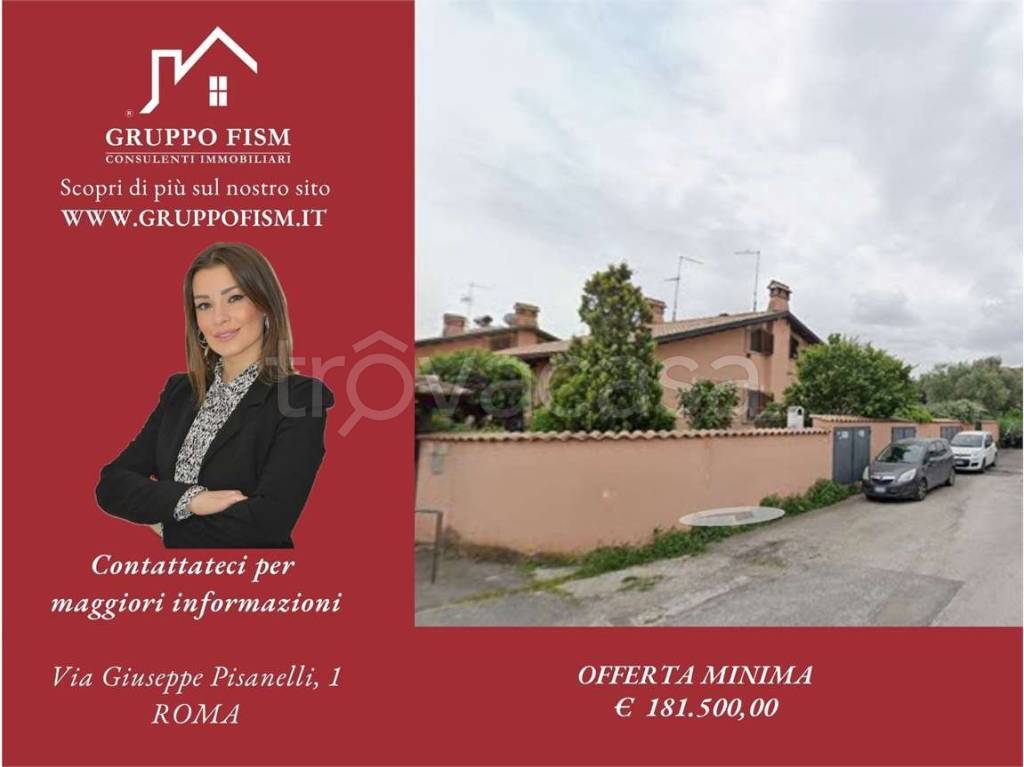 casa indipendente in vendita a Roma in zona Lunghezza