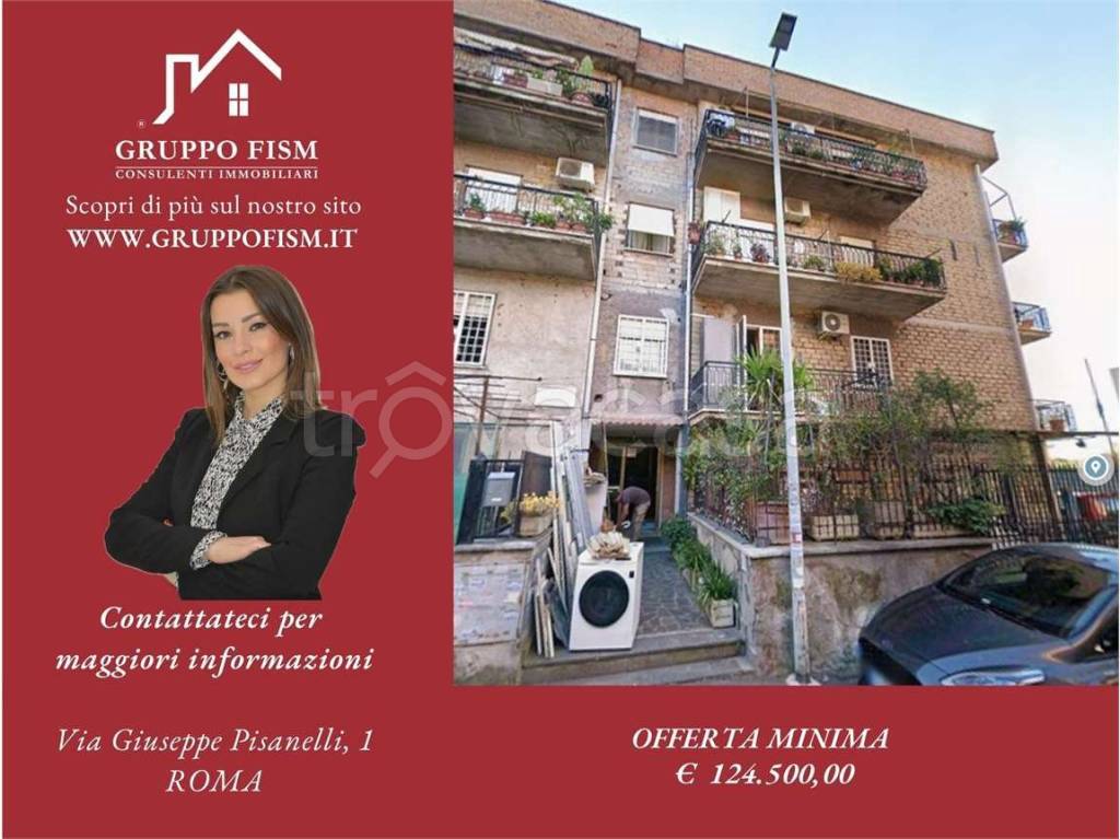 appartamento in vendita a Roma in zona Tomba di Nerone
