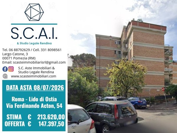 appartamento in vendita a Roma in zona Ostia