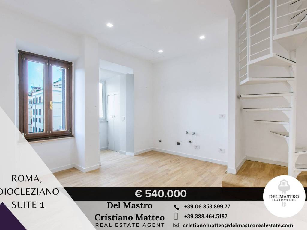 appartamento in vendita a Roma in zona Castro Pretorio