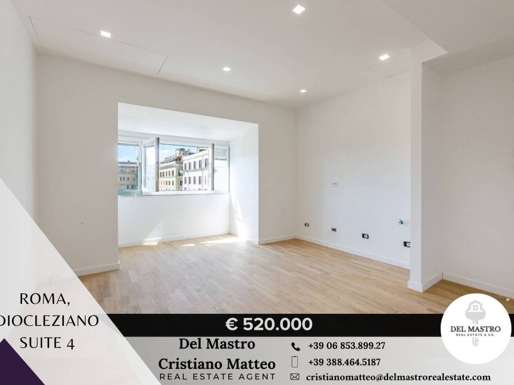 appartamento in vendita a Roma in zona Castro Pretorio