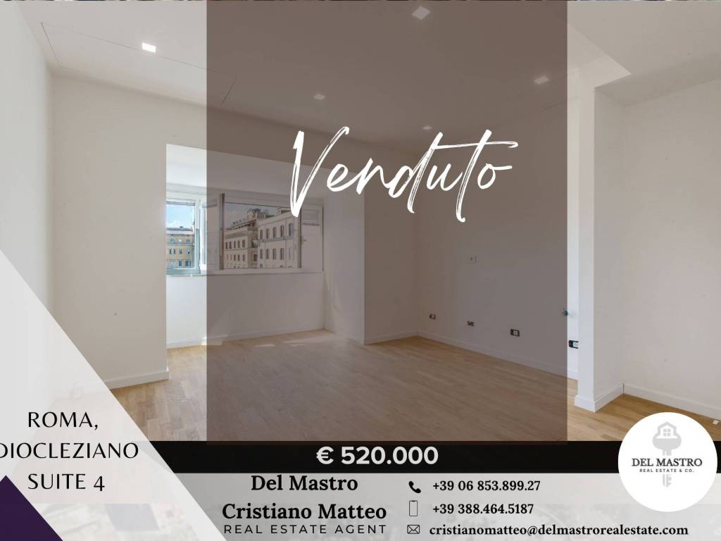 appartamento in vendita a Roma in zona Castro Pretorio