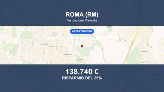 appartamento in vendita a Roma in zona Alessandrino