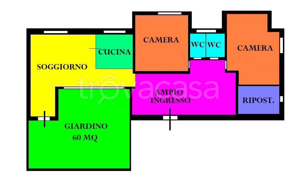 appartamento in vendita a Roma in zona Salario
