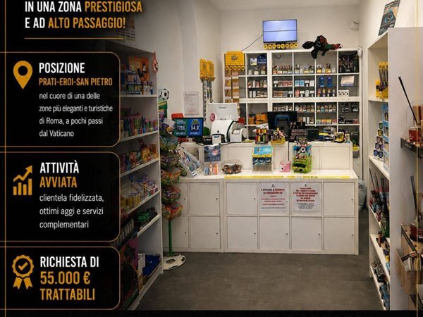 negozio in vendita a Roma in zona Rione Borgo