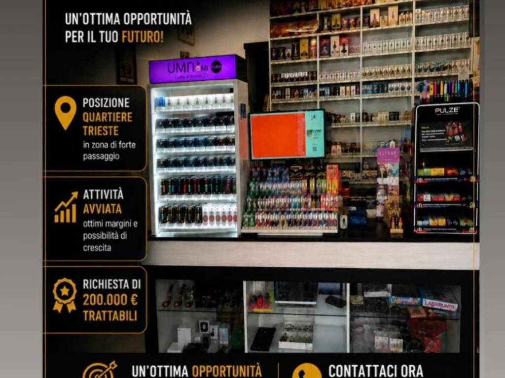 negozio in vendita a Roma in zona Trieste
