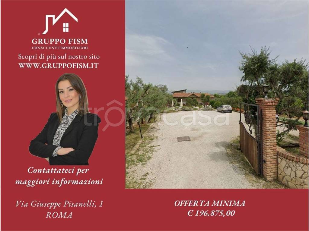 casa indipendente in vendita a Roma in zona Finocchio