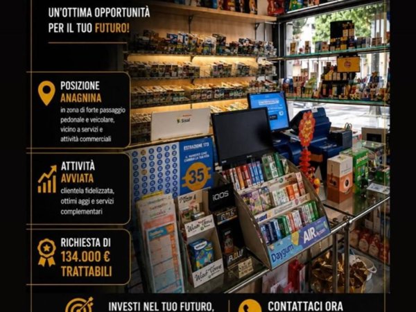 negozio in vendita a Roma in zona Romanina