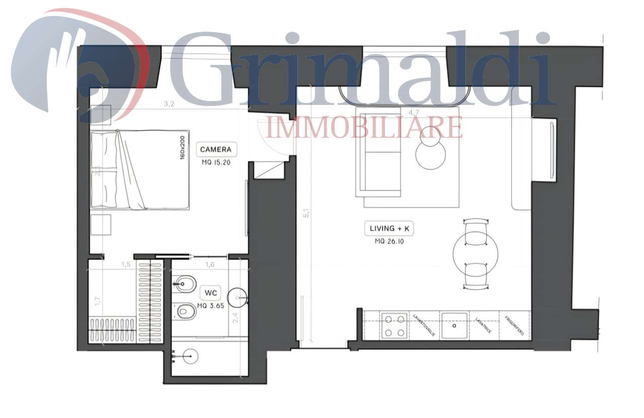 appartamento in vendita a Roma in zona Rione Prati