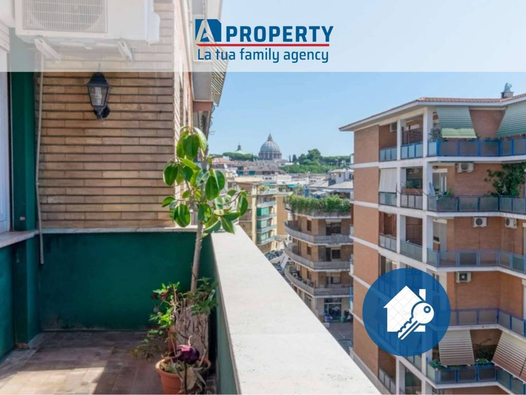 appartamento in vendita a Roma in zona Aurelio