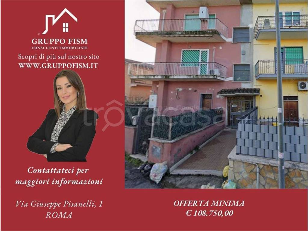 appartamento in vendita a Roma in zona Casal Morena