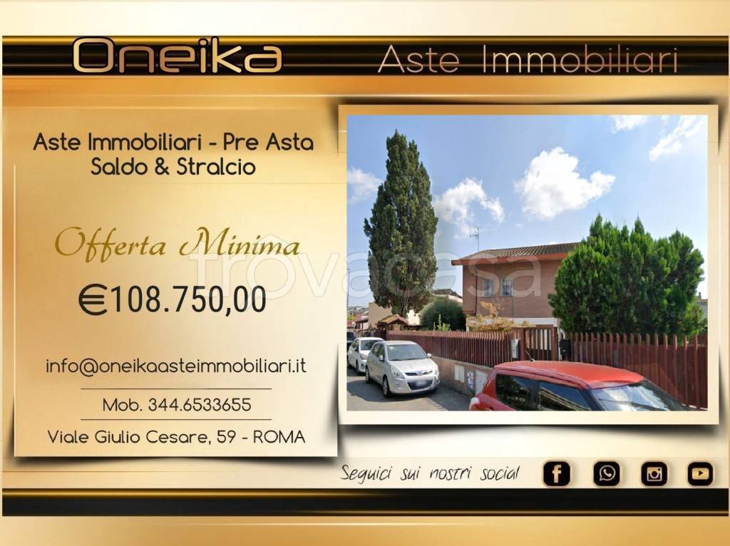appartamento in vendita a Roma in zona Vitinia