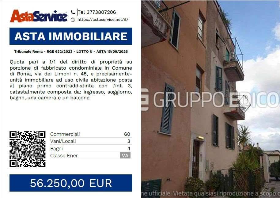 appartamento in vendita a Roma in zona Alessandrino