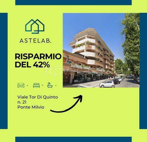appartamento in vendita a Roma in zona Tor di Quinto