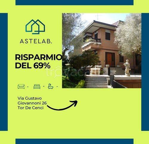 casa indipendente in vendita a Roma in zona Mezzocammino