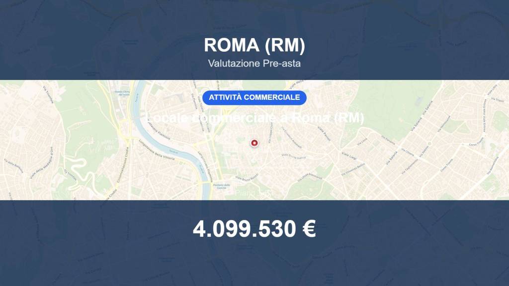 locale commerciale in vendita a Roma in zona Pinciano