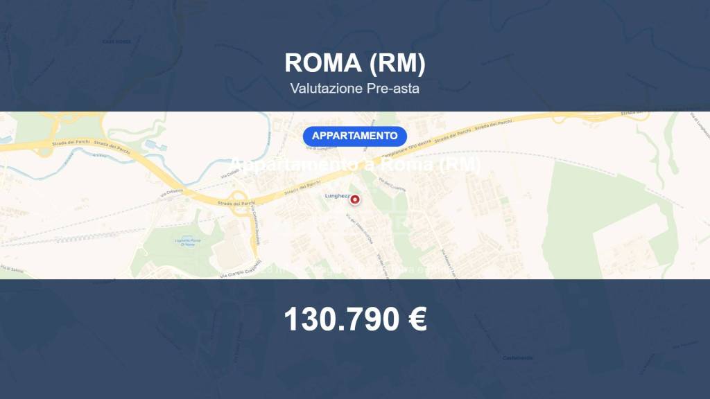 appartamento in vendita a Roma in zona Lunghezza