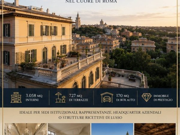intera palazzina in vendita a Roma in zona Parioli