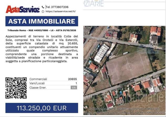 terreno agricolo in vendita a Roma