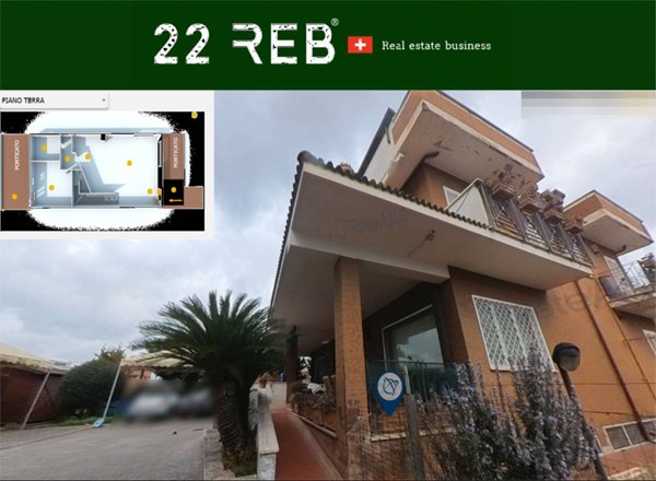 casa indipendente in vendita a Roma in zona Finocchio