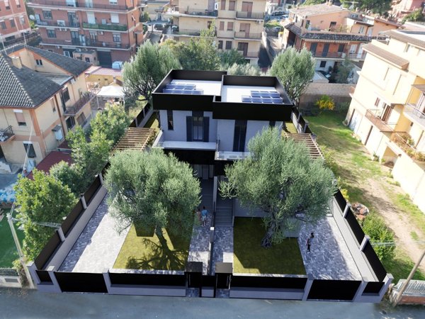 casa indipendente in vendita a Roma in zona Borghesiana