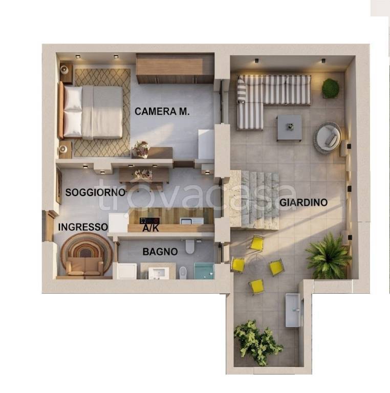 appartamento in vendita a Roma in zona Primavalle