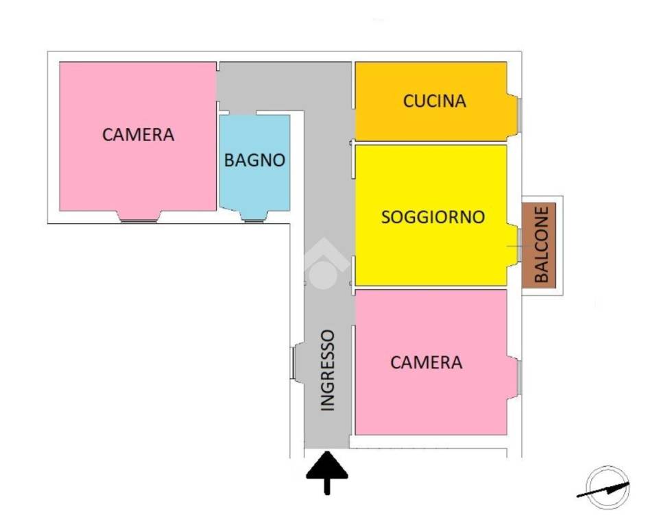 appartamento in vendita a Roma in zona Collatino