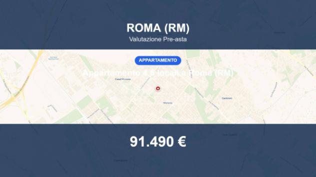 appartamento in vendita a Roma in zona Casal Morena