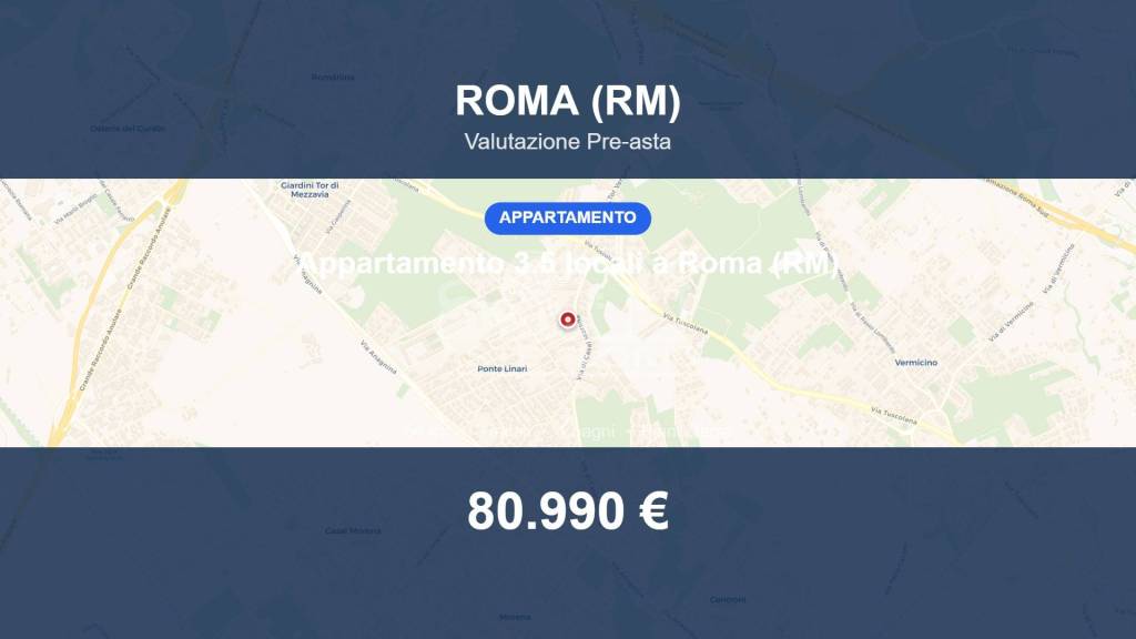 appartamento in vendita a Roma in zona Casal Morena