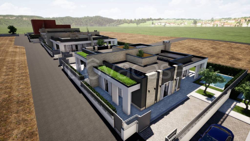 casa indipendente in vendita a Roma in zona Finocchio