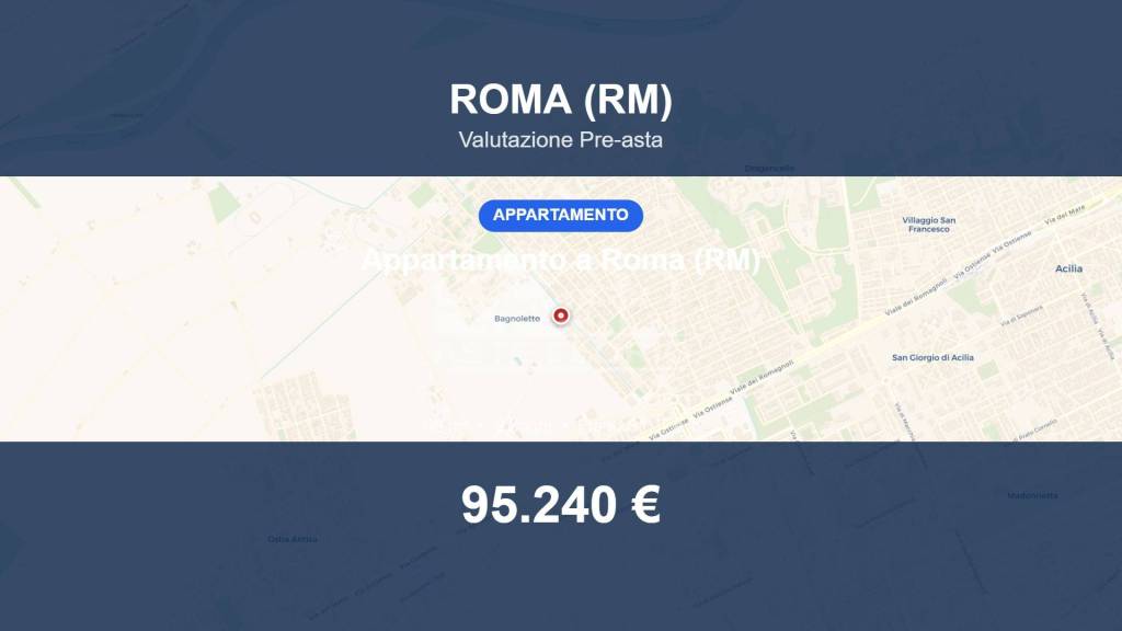 appartamento in vendita a Roma