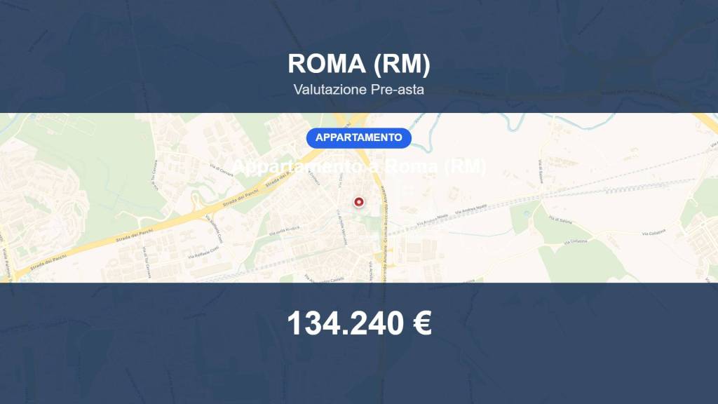 appartamento in vendita a Roma