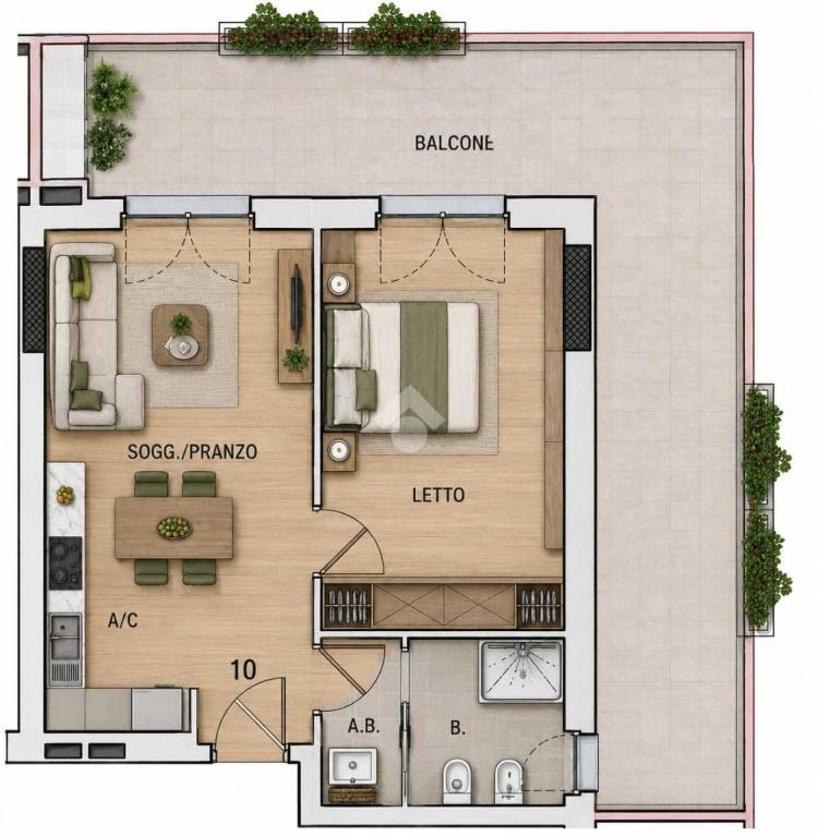 appartamento in vendita a Roma
