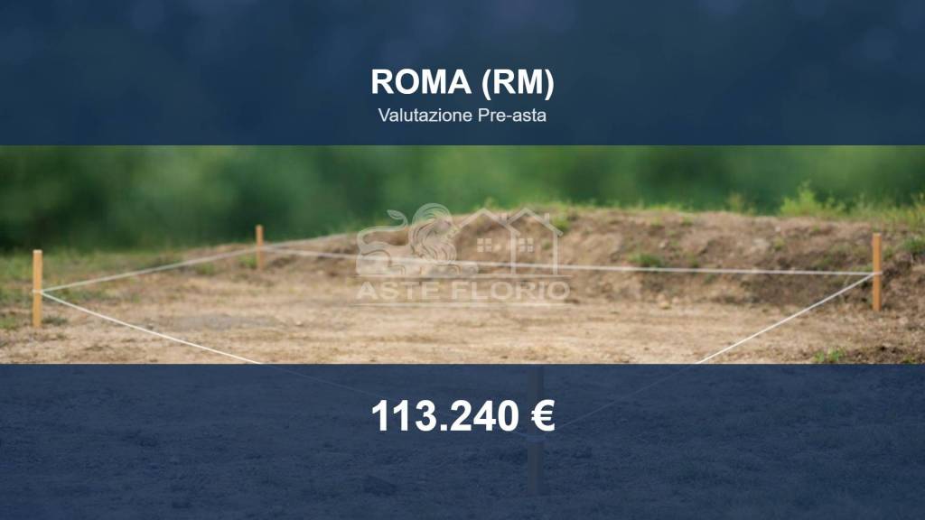 terreno edificabile in vendita a Roma in zona Colle del Sole