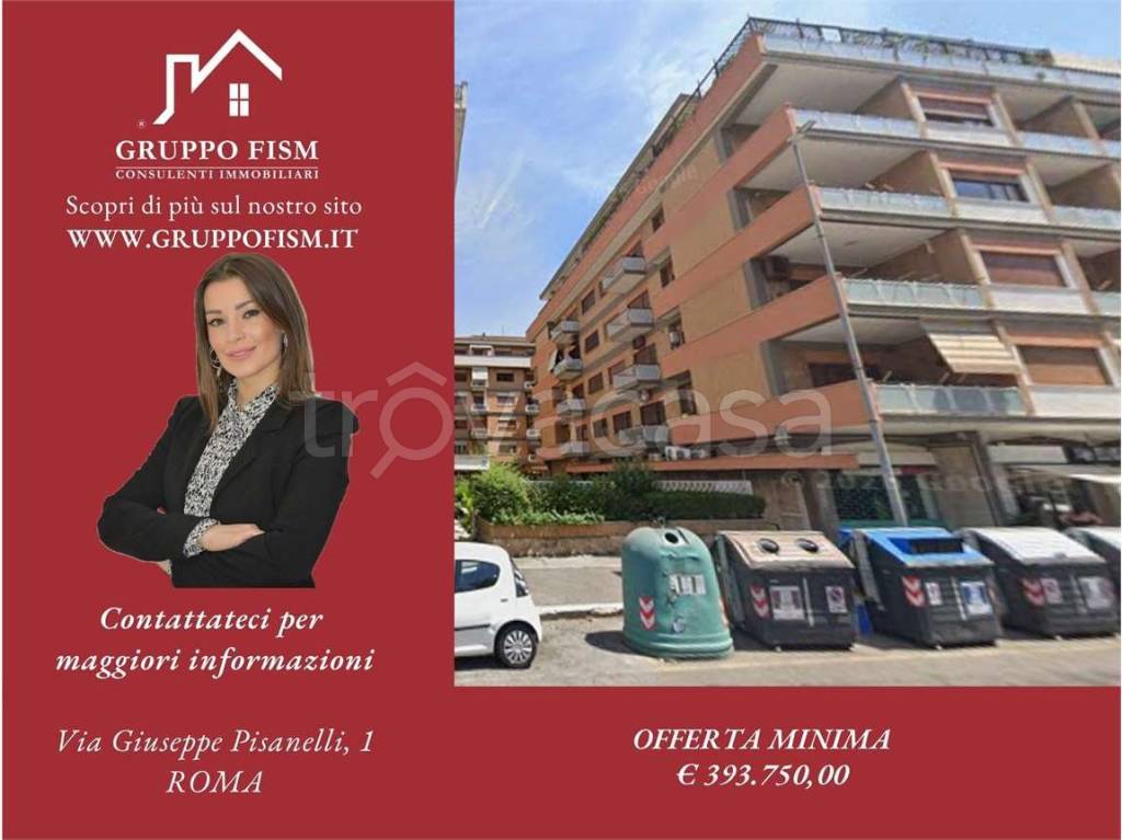 appartamento in vendita a Roma in zona Ardeatino