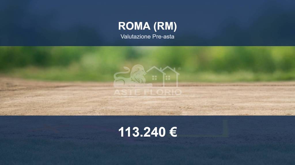 terreno edificabile in vendita a Roma in zona Colle del Sole