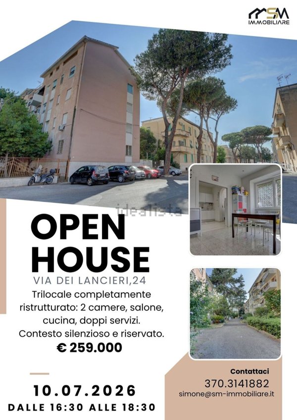 appartamento in vendita a Roma in zona Giuliano Dalmata