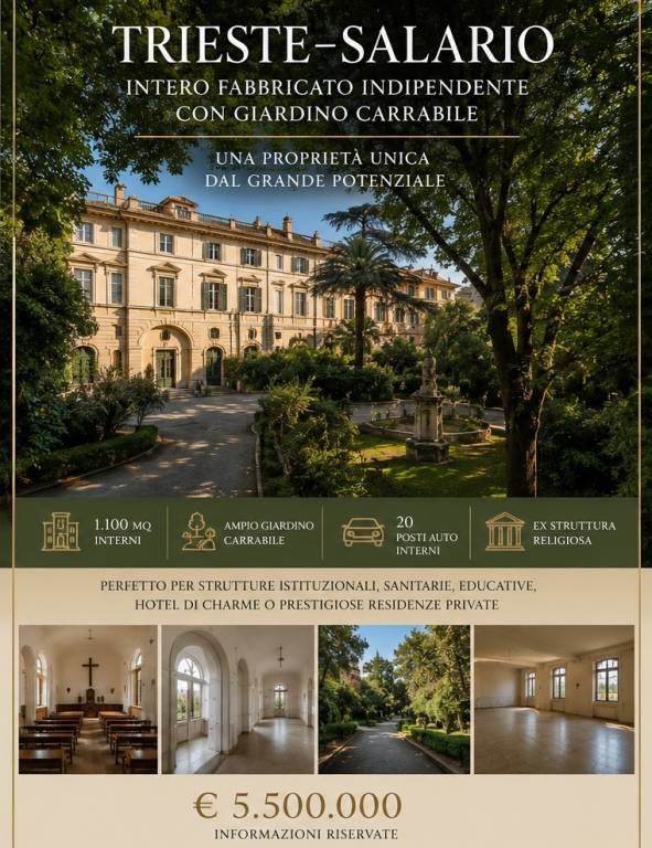 villa in vendita a Roma in zona Nomentano