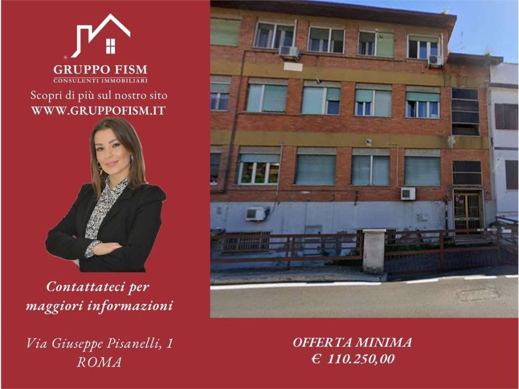 appartamento in vendita a Roma in zona Primavalle