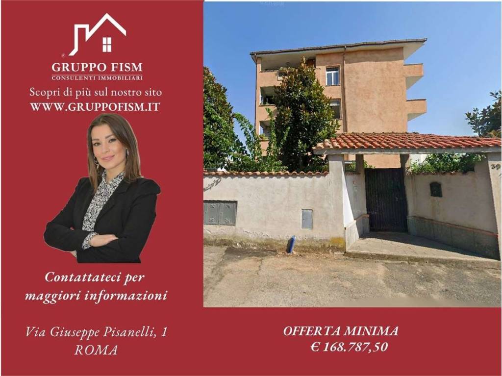 appartamento in vendita a Roma in zona Dragona/Bagnoletto