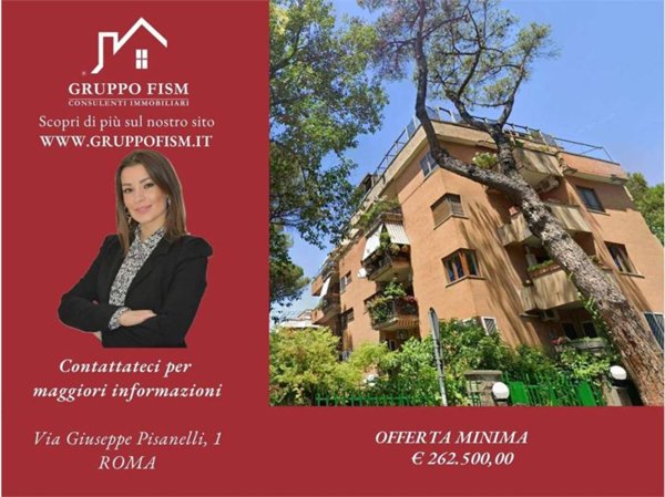 appartamento in vendita a Roma in zona La Giustiniana