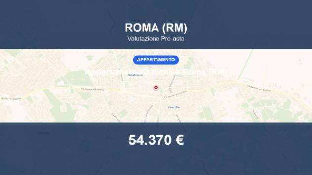 appartamento in vendita a Roma in zona Finocchio