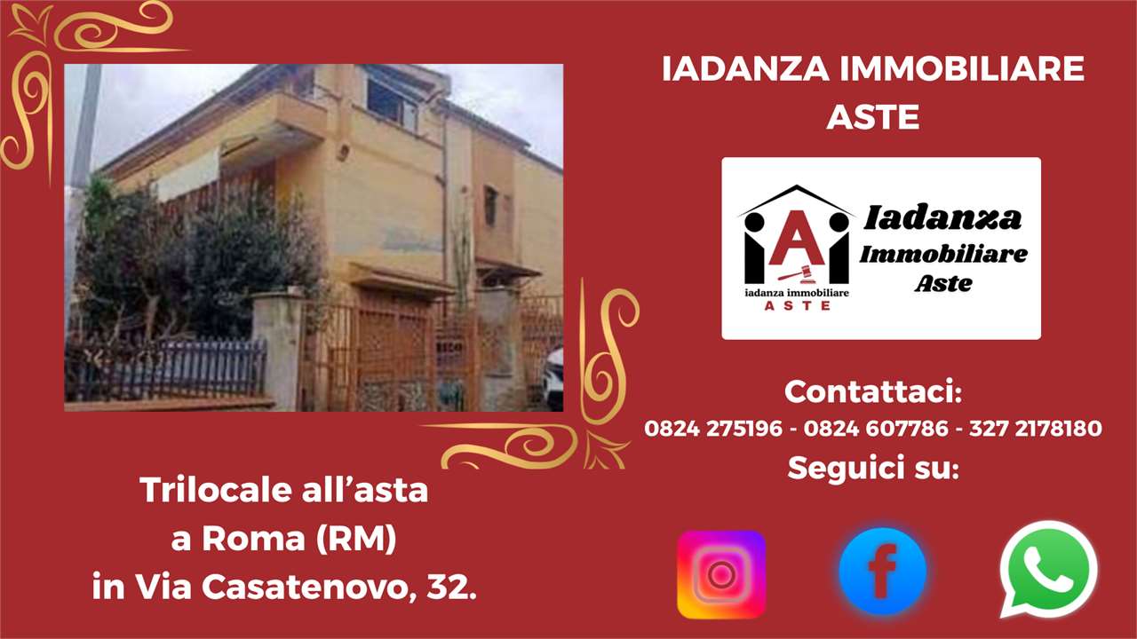 appartamento in vendita a Roma