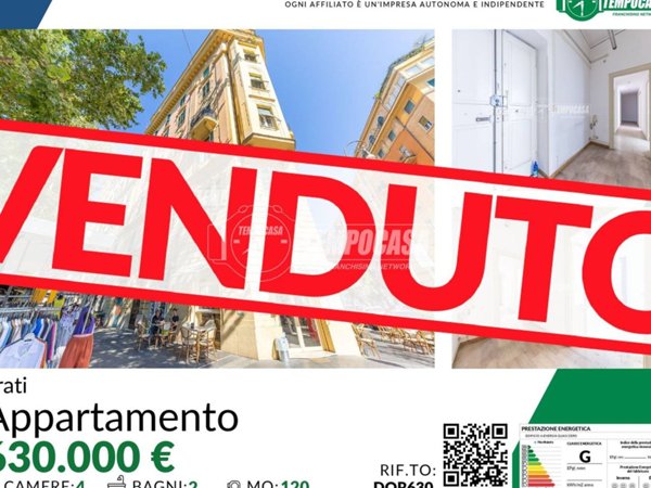 appartamento in vendita a Roma in zona Trionfale