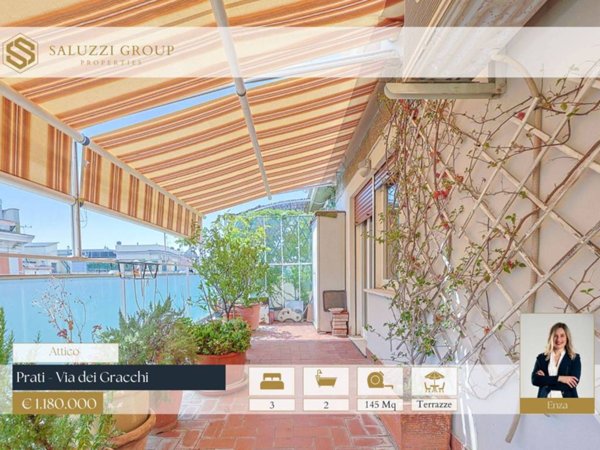 appartamento in vendita a Roma in zona Rione Prati