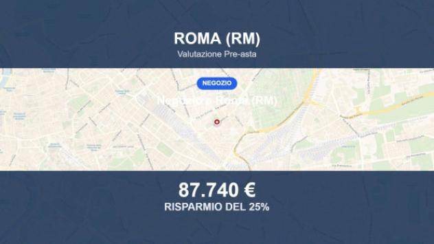 negozio in vendita a Roma in zona Collatino