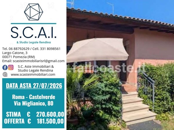 casa indipendente in vendita a Roma in zona Lunghezza