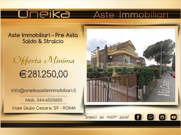 casa indipendente in vendita a Roma in zona Casal Morena