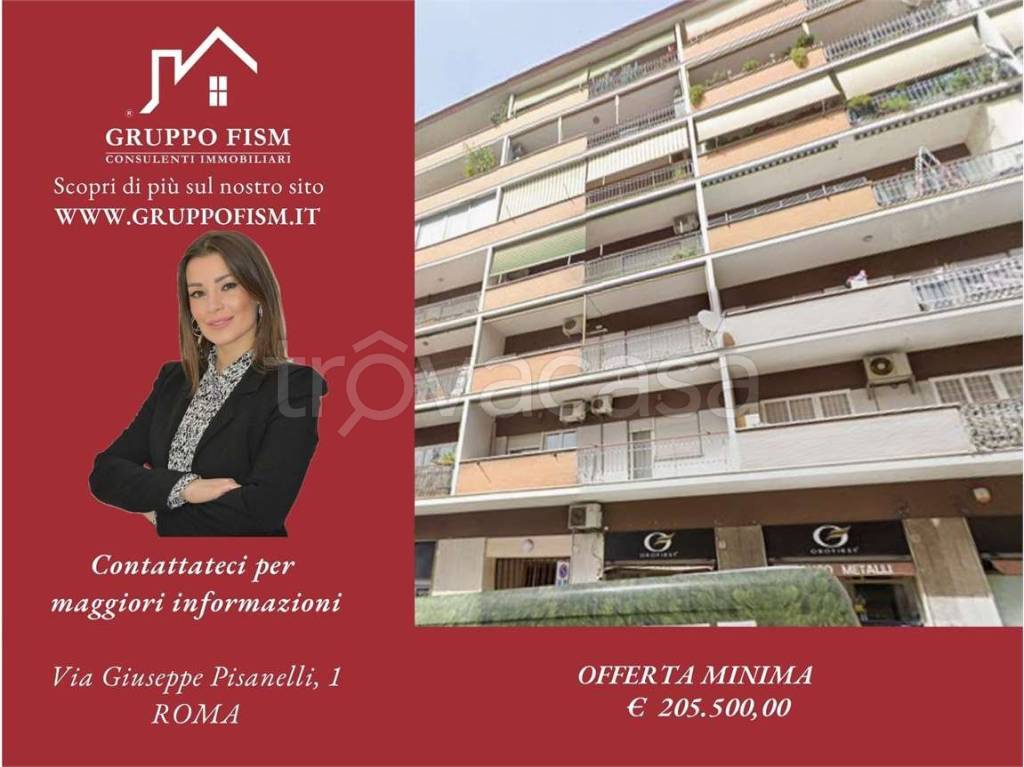 appartamento in vendita a Roma in zona Aurelio