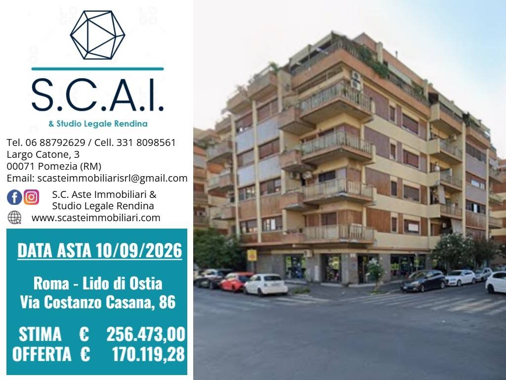 appartamento in vendita a Roma in zona Ostia